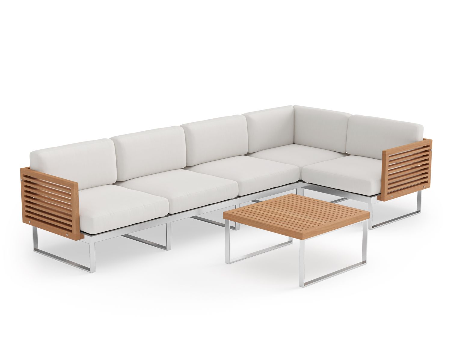 NewAge - Monterey 5 Seater Sectional with Coffee Table