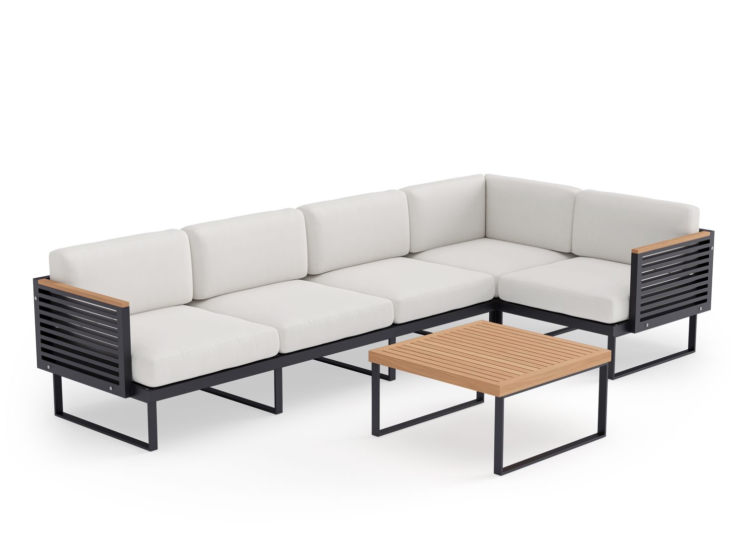 NewAge - Monterey 5 Seater Sectional with Coffee Table