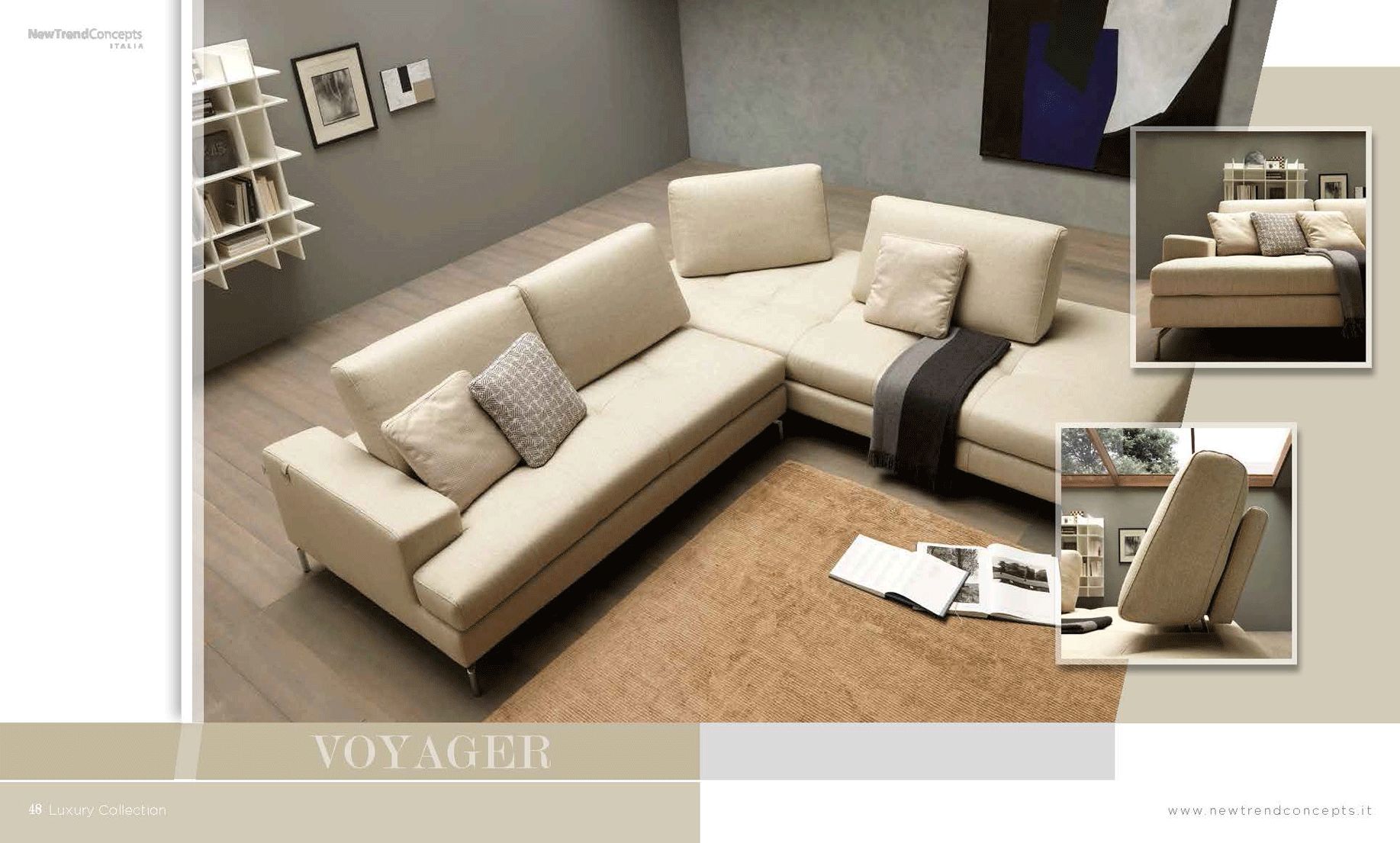 Newtrend - Voyager Sofa Maxi 3 Cushion