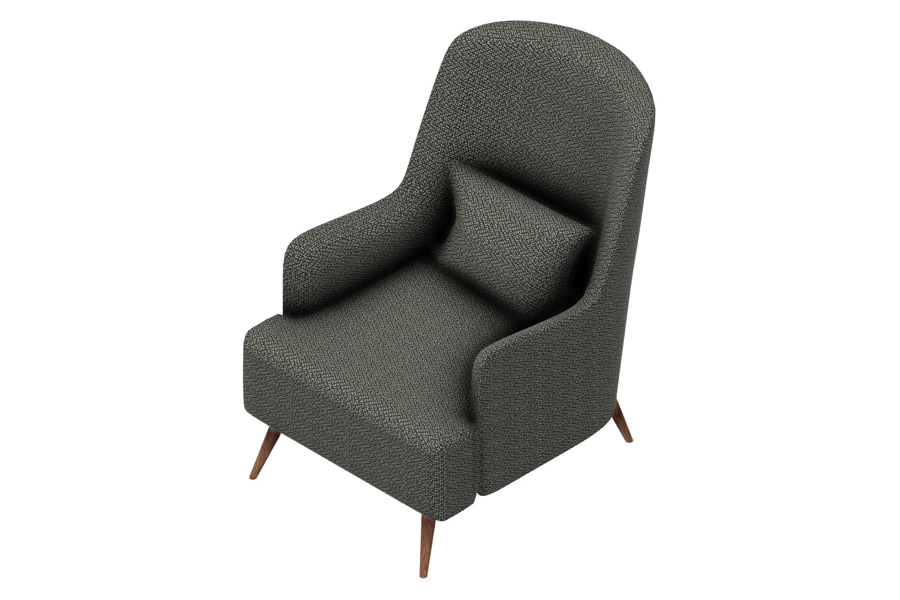 Nova Dolce Armchair - Black