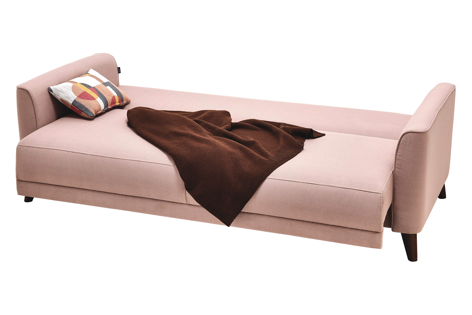 Nova Alto 3-Seater Sofa Bed with Storage - Sand