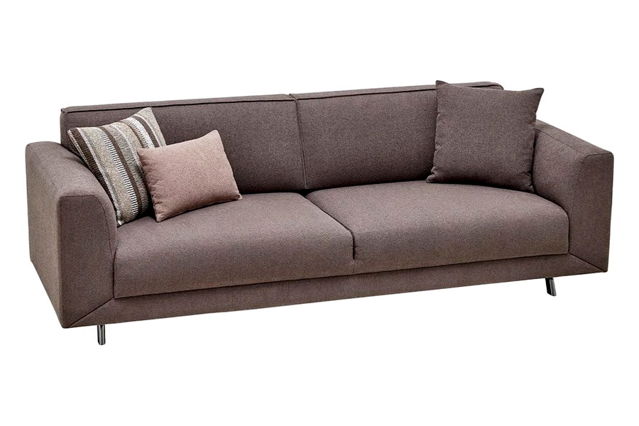 Nova - Basel Taupe Boucle 3-Seater Sofa Bed