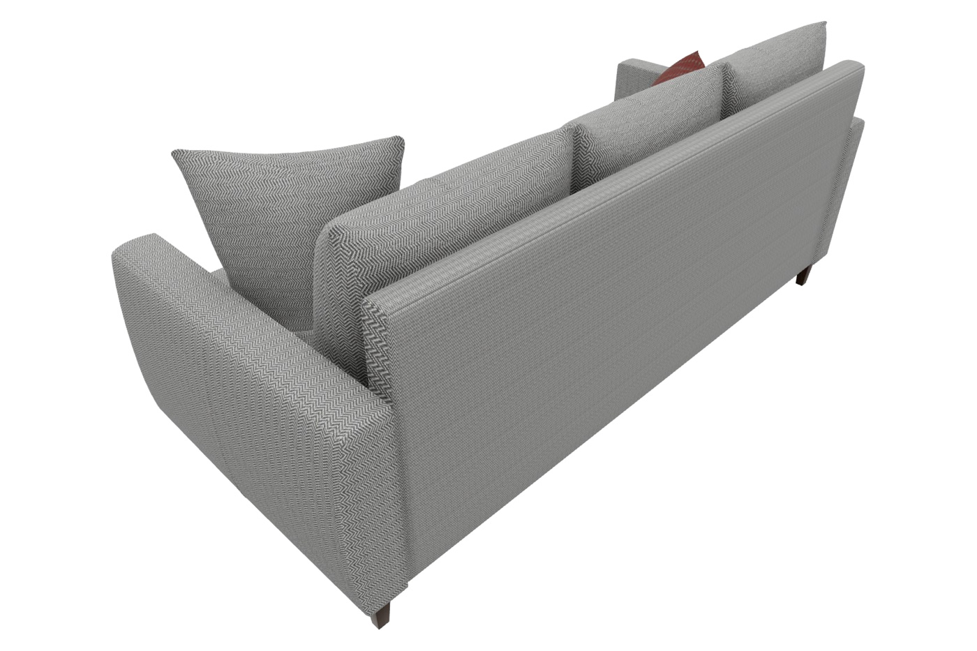 Nova Smart Bolzoni 3-Seater Sofa Bed with Storage - Dark Gray