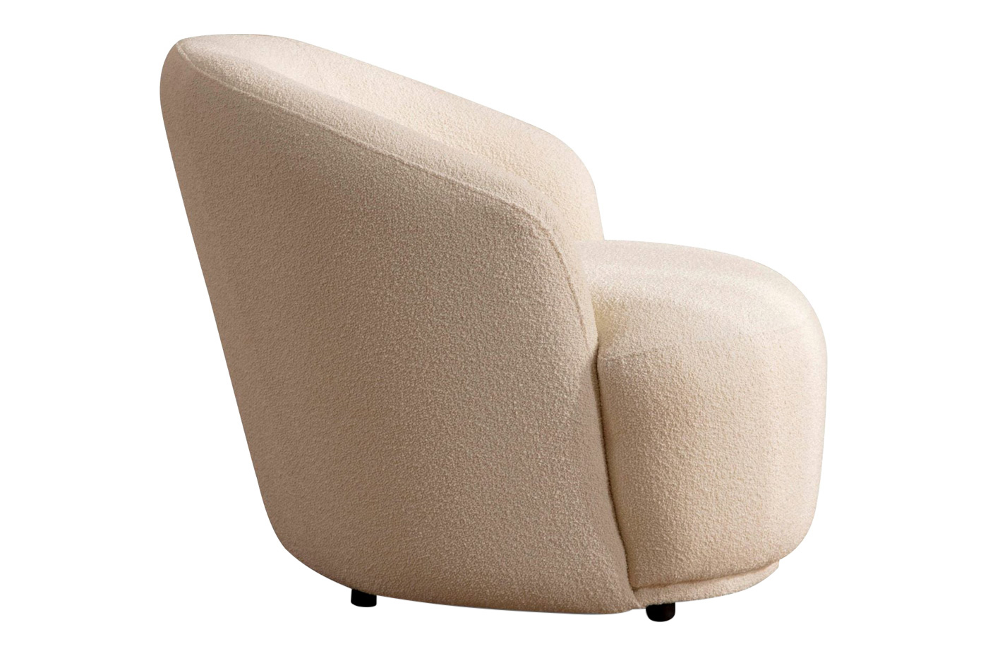 Nova - Bonita Ivory Boucle Accent Chair