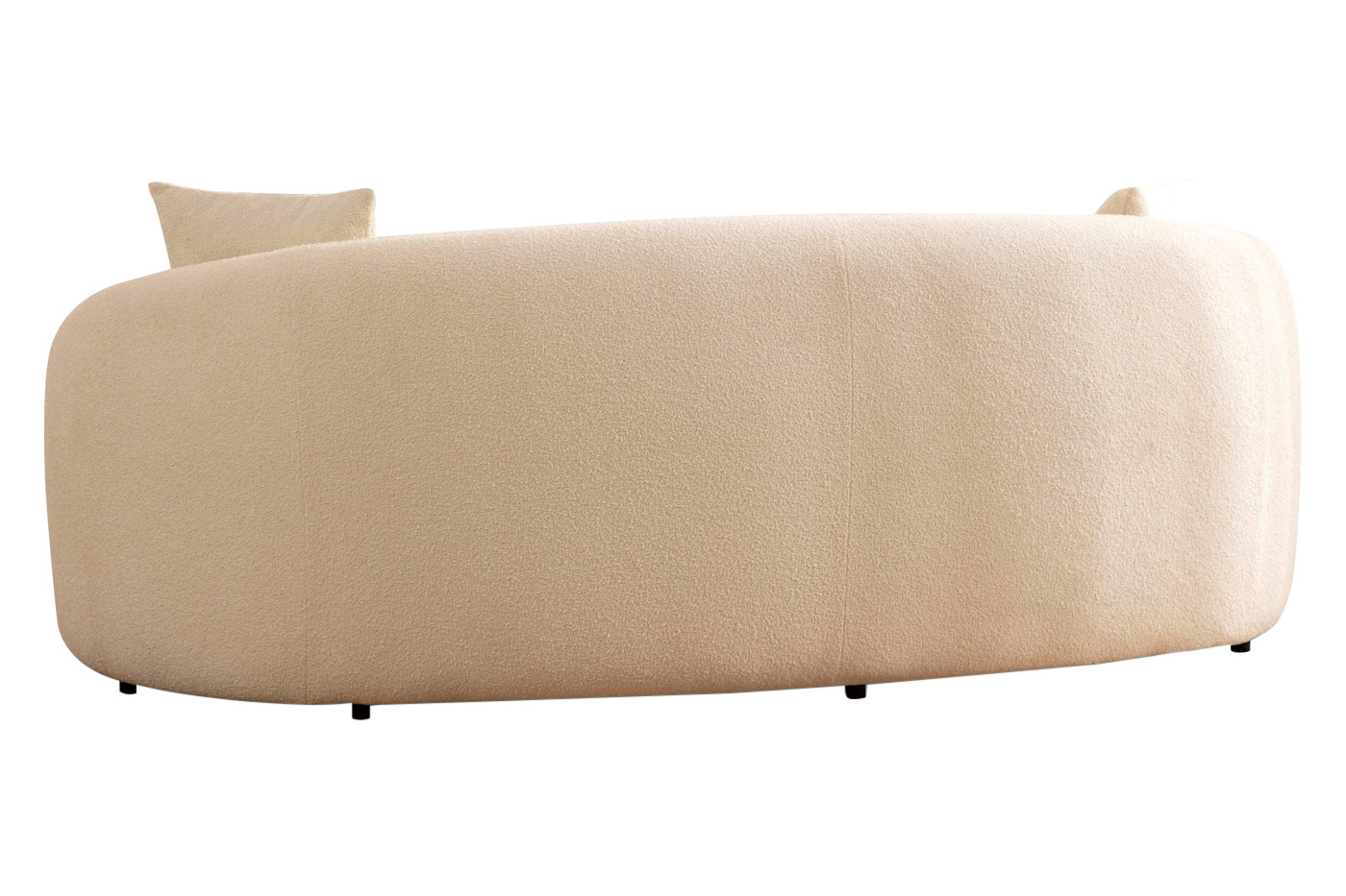 Nova - Bonita Ivory Boucle Loveseat