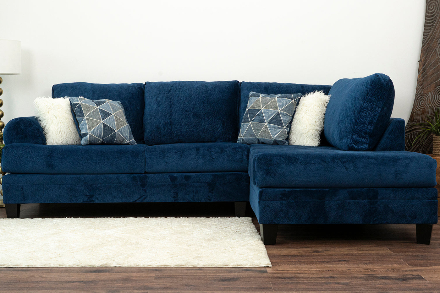 Nova Jamba Sectional - Navy