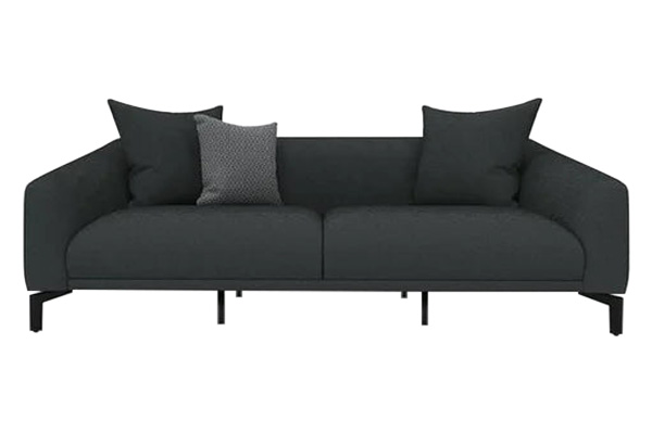 Nova - Maison 3-Seater Sofa in Black