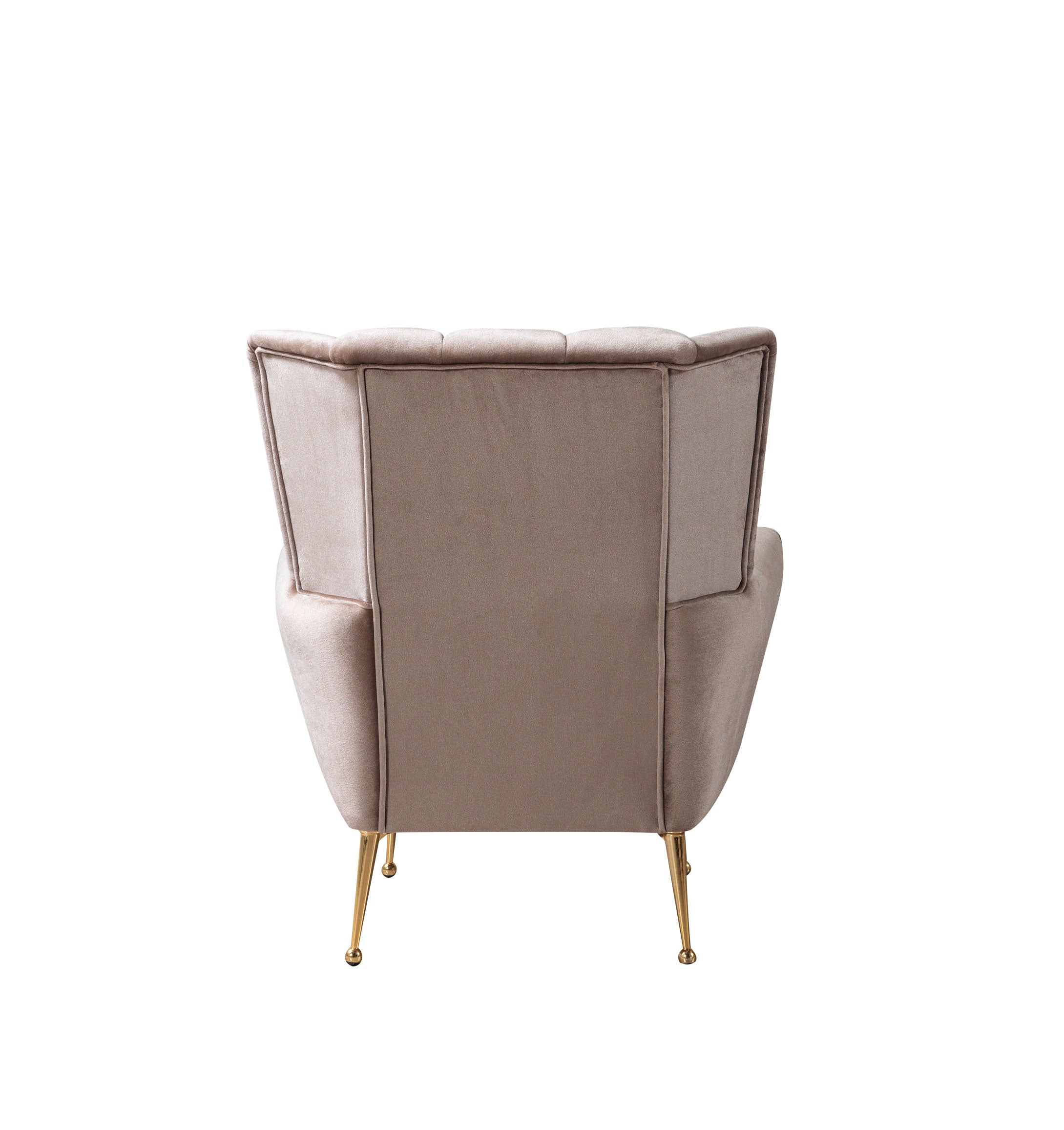 Nova Merida Coffee Velvet Chair