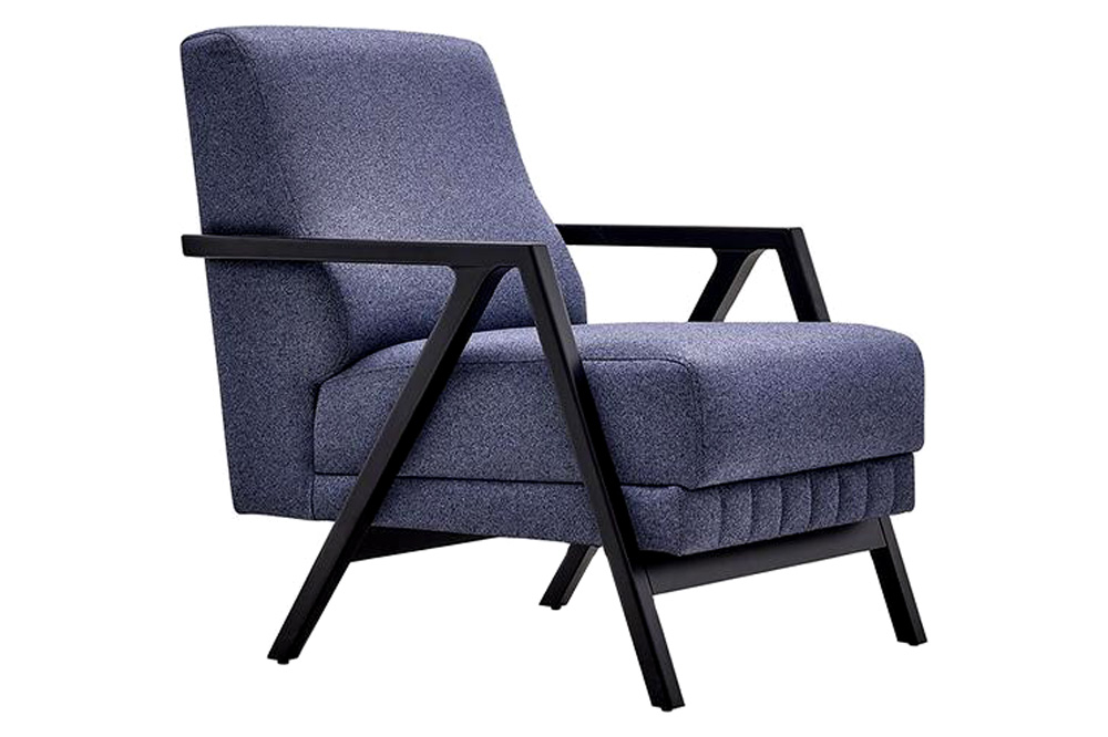 Nova - Pavia Armchair in Navy Blue