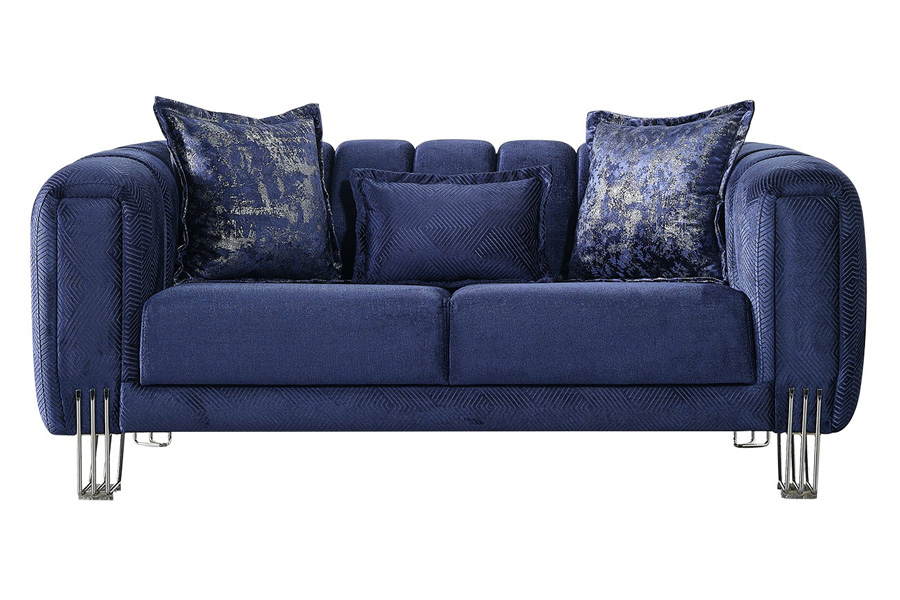 Nova - Santana Velvet Loveseat