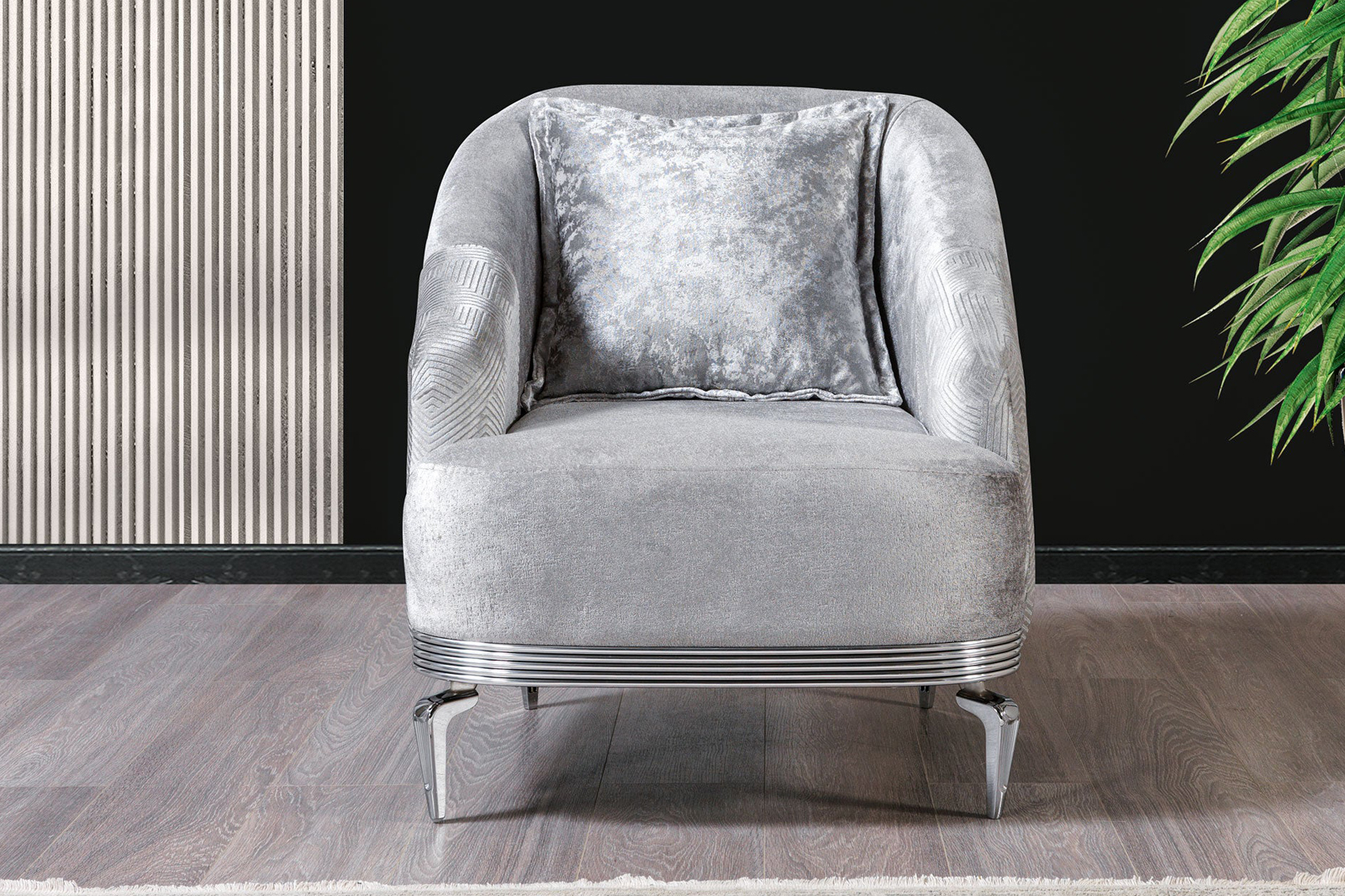 Nova - Santana Velvet Chair