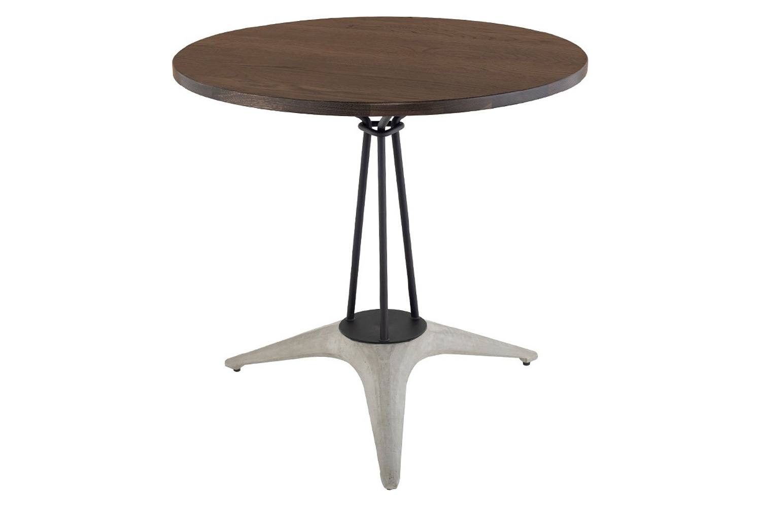 Nuevo™ - Kahn Bistro Table Seared Oak Top