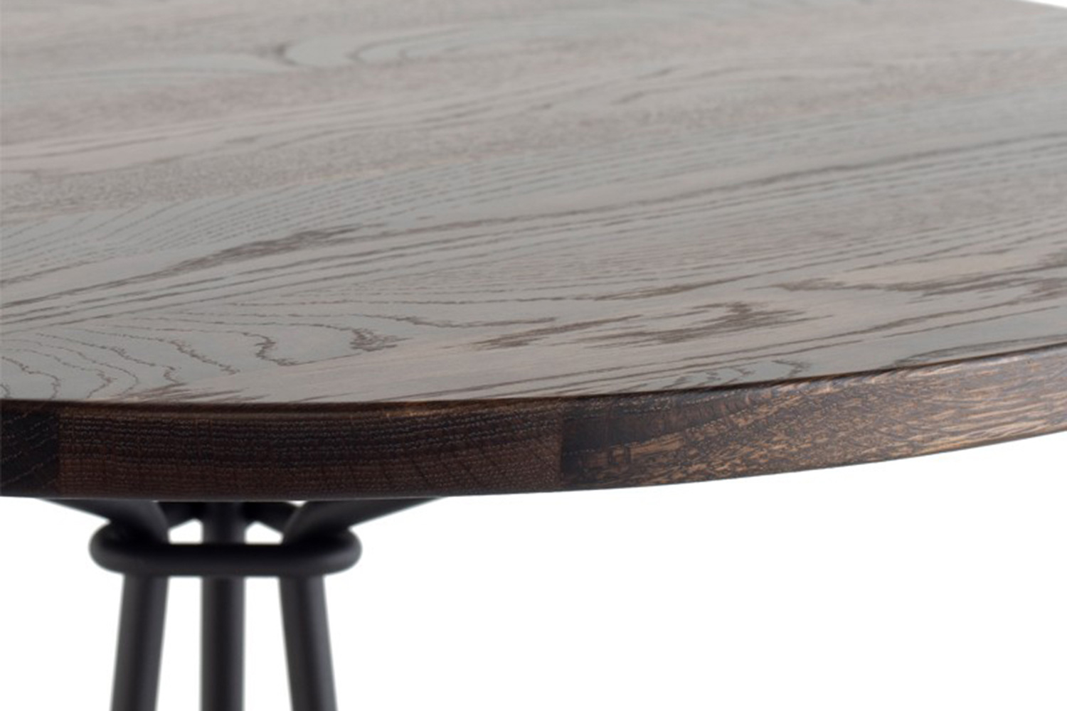 Nuevo™ - Kahn Bistro Table Seared Oak Top