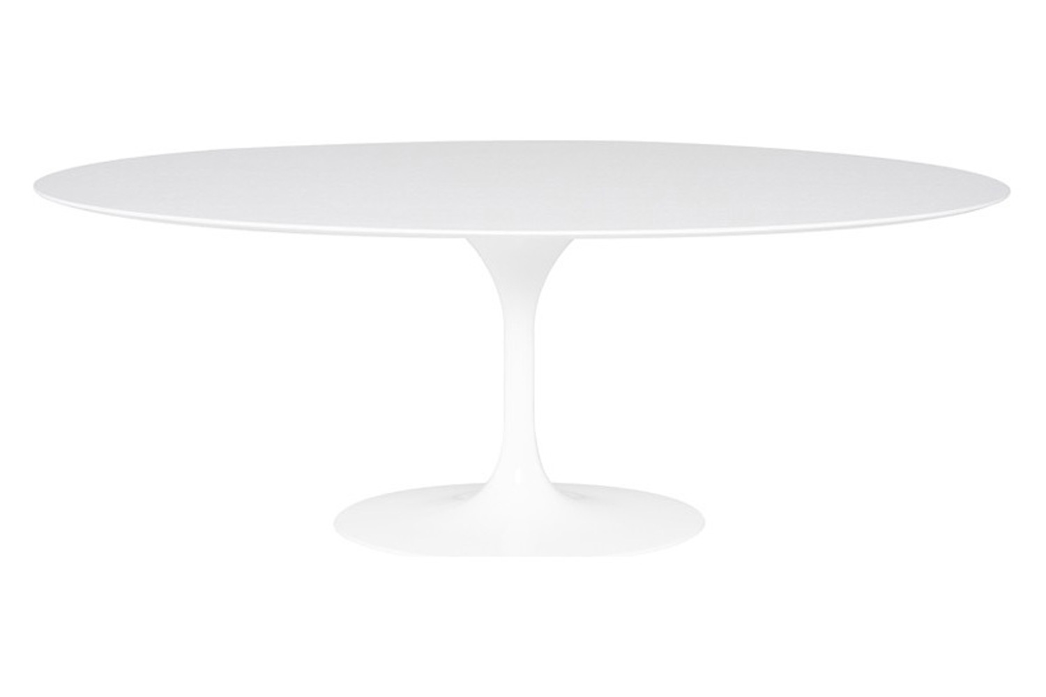 Nuevo™ Echo Dining Table - White Veneer Top, L77,3'' x W48'' x H28,5''