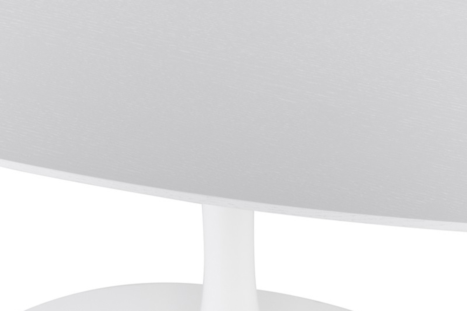 Nuevo™ Echo Dining Table - White Veneer Top, L77,3'' x W48'' x H28,5''