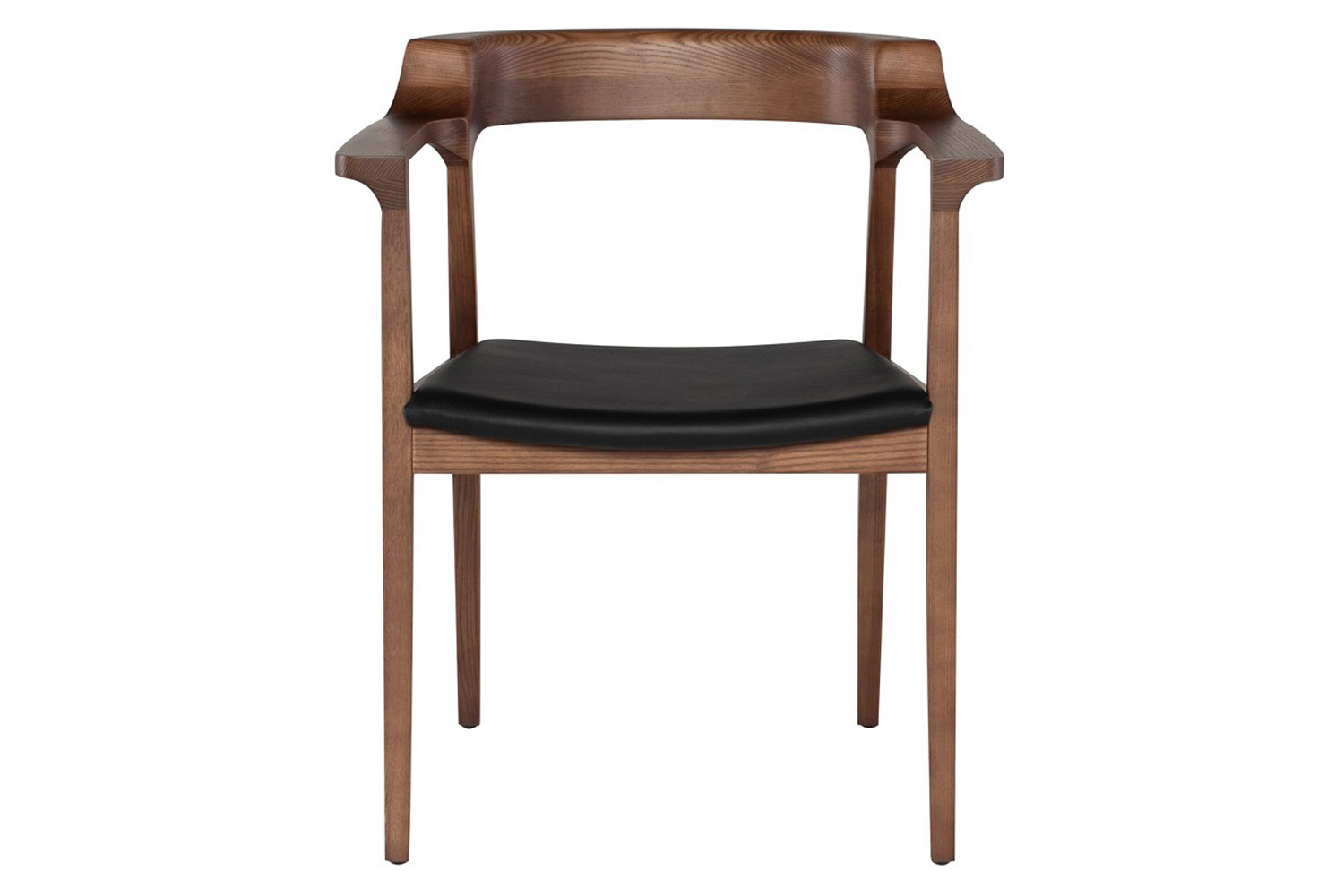 Nuevo™ Caitlan Dining Chair - Walnut Stained Ash Frame