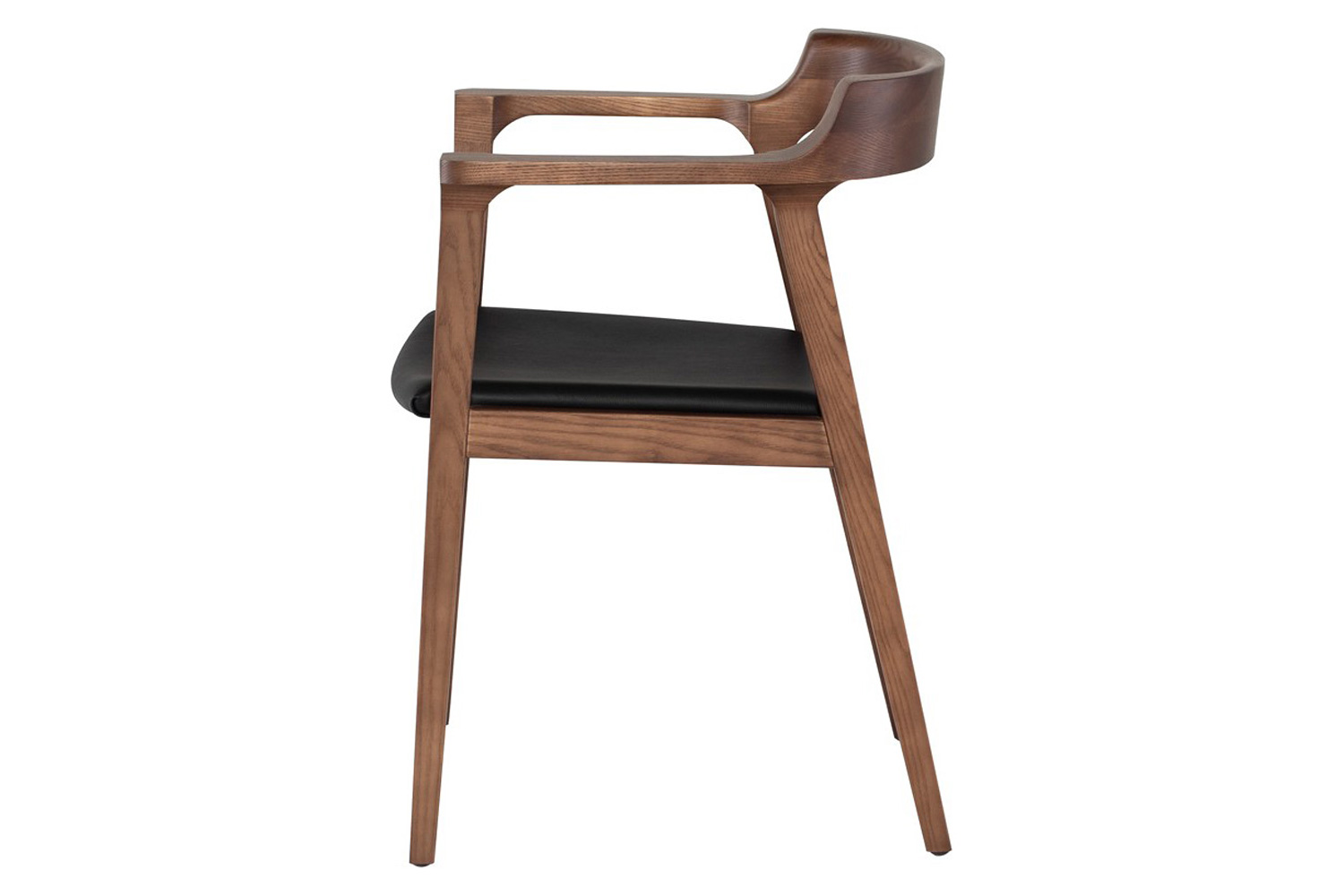 Nuevo™ Caitlan Dining Chair - Walnut Stained Ash Frame