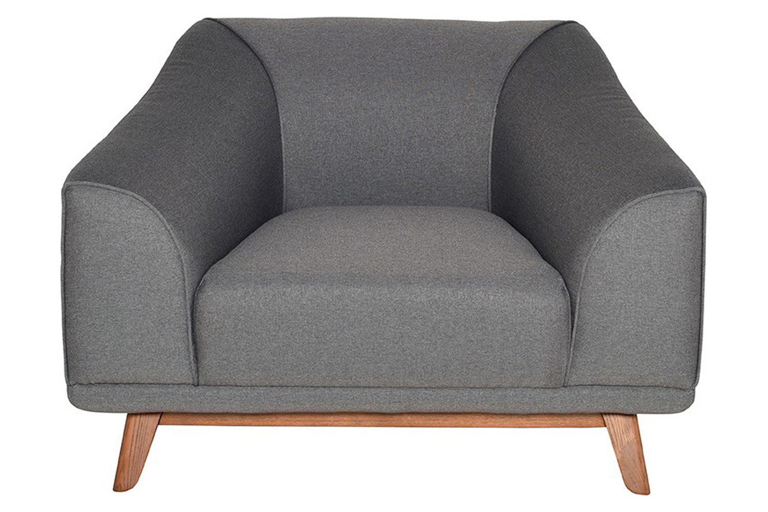 Nuevo™ - Mara Occasional Chair Steel Gray Fabric Seat