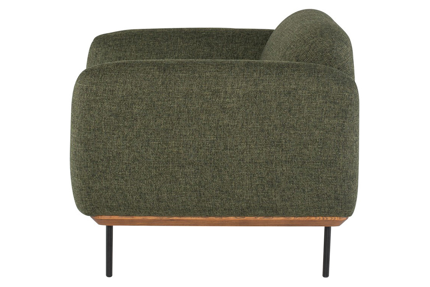 Nuevo™ Benson Occasional Chair - Hunter Green Tweed Seat