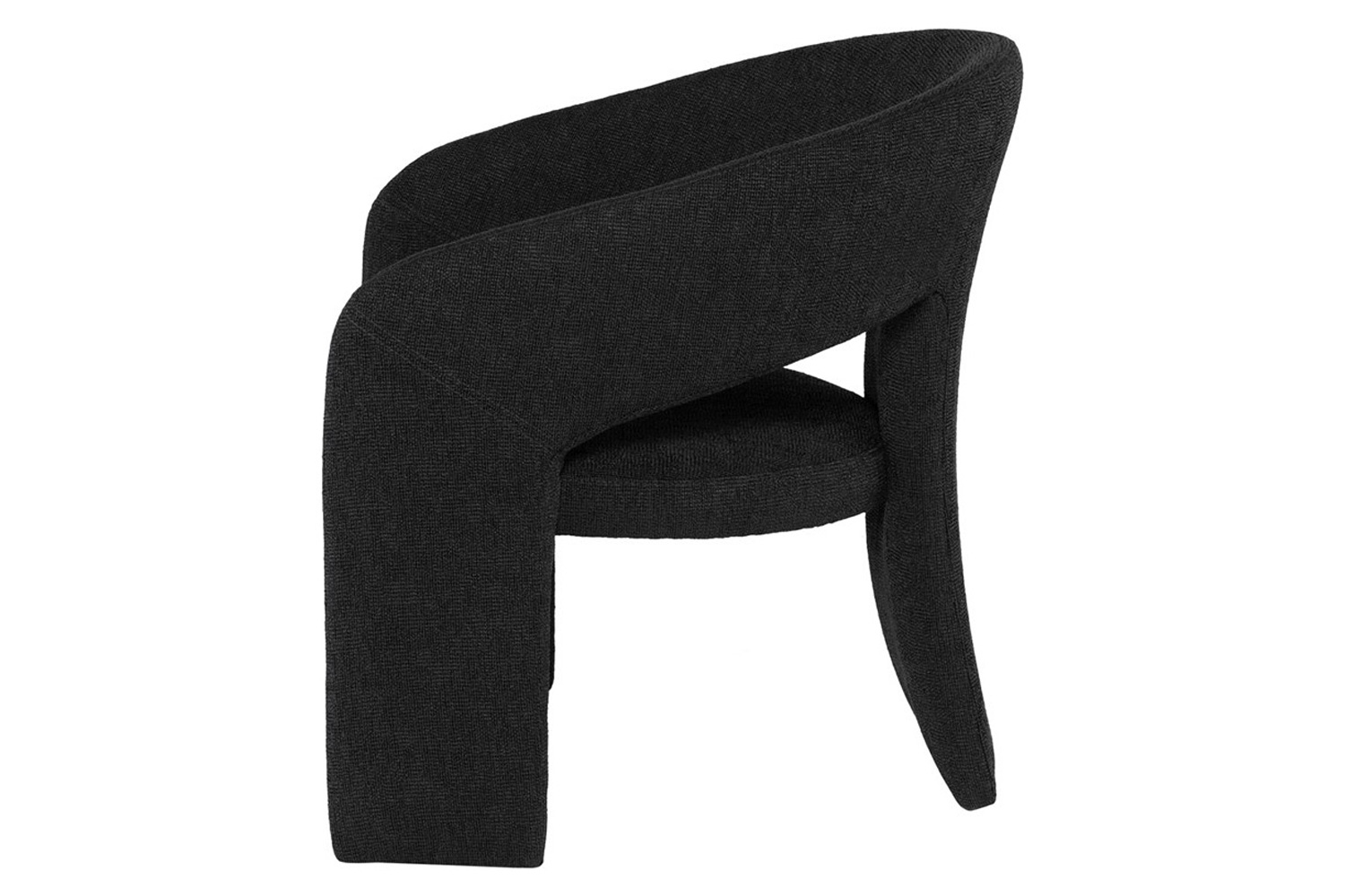 Nuevo™ Anise Occasional Chair - Activated Charcoal Boucle