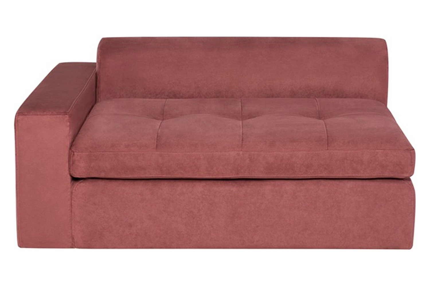 Nuevo™ Lola Left Arm - Chianti Microsuede