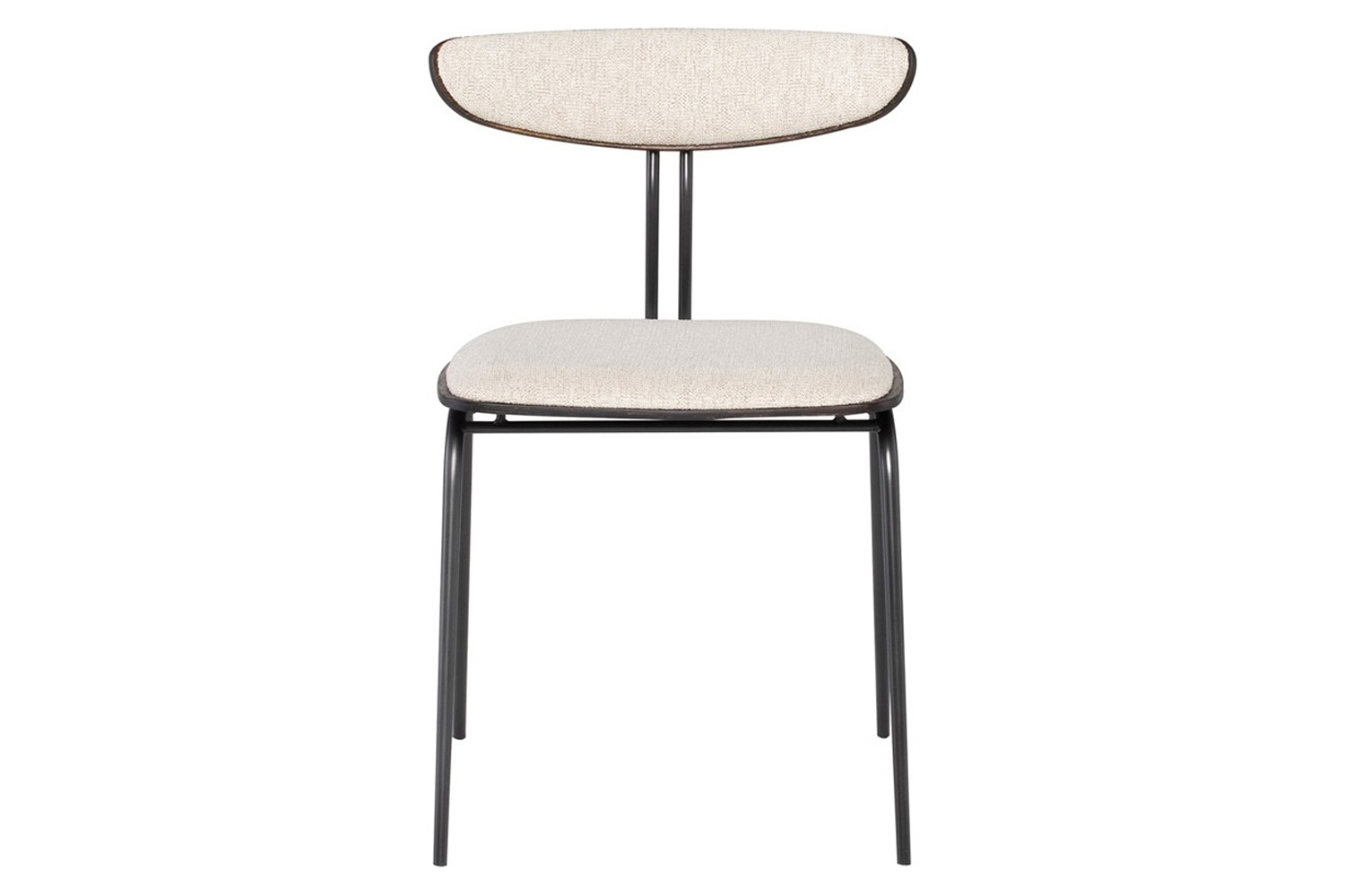 Nuevo™ Giada Dining Chair - Shell Boucle / Seared Oak