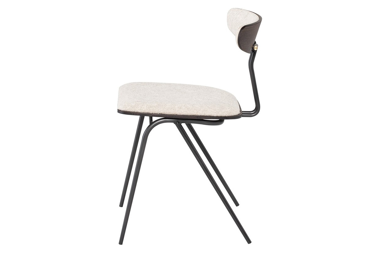 Nuevo™ Giada Dining Chair - Shell Boucle / Seared Oak