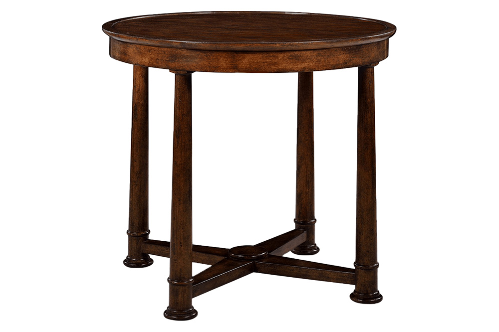 Oliver Pillar Side Table - Country