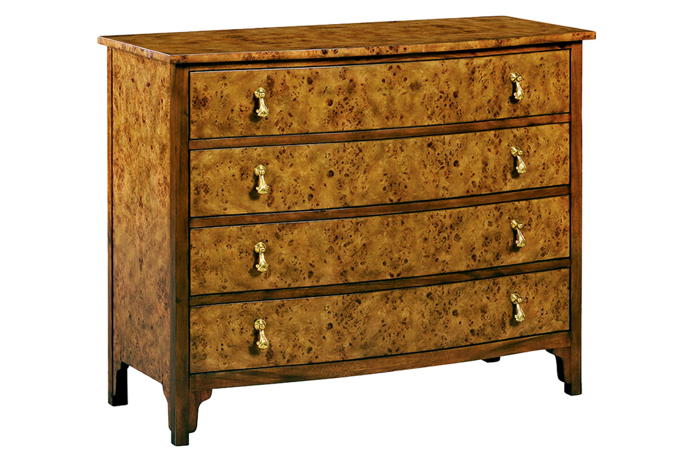 Oliver Beau Chest - Rustic/Mappa Burl Veneer