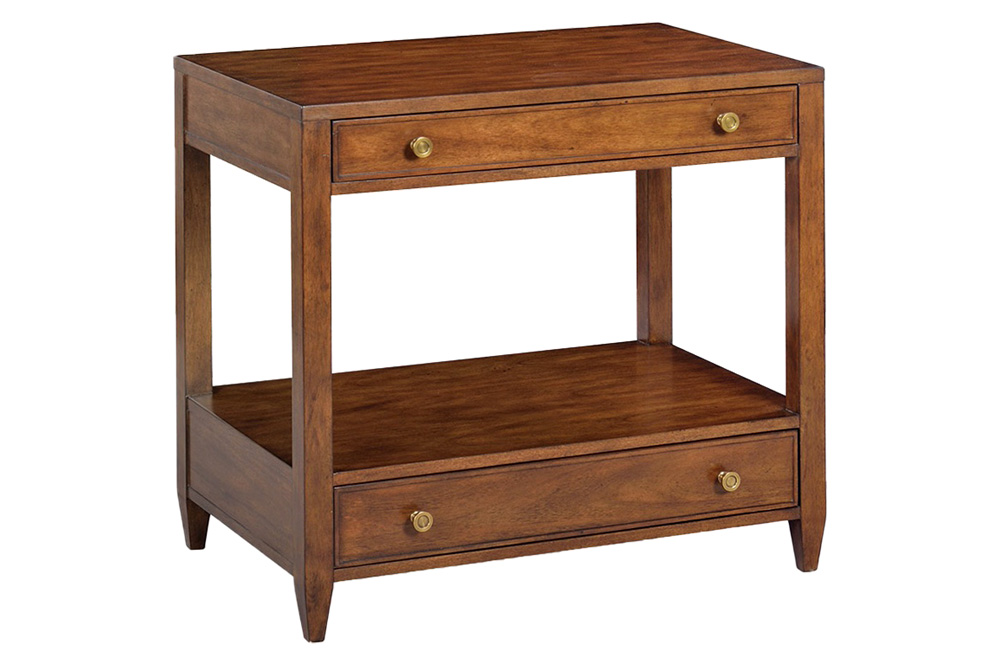 Oliver Weston Wide Side Table - Rustic