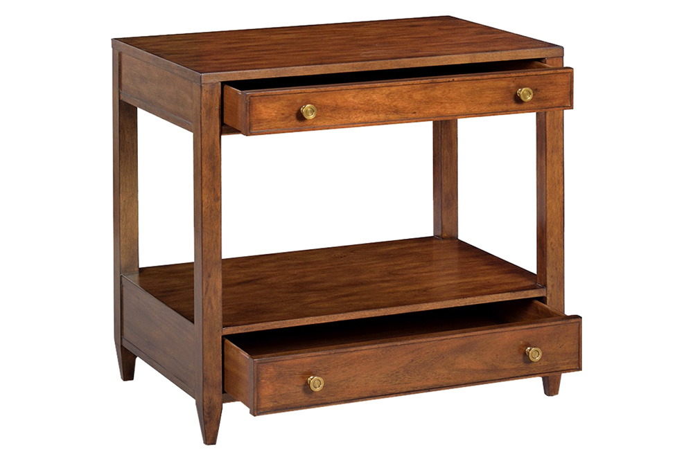 Oliver Weston Wide Side Table - Rustic