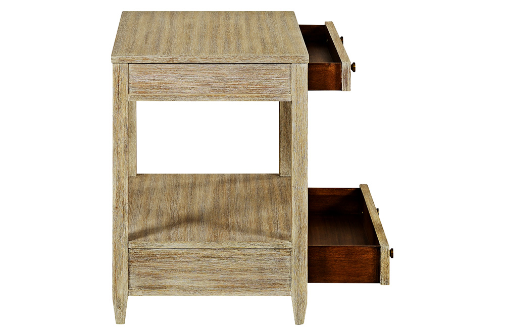 Oliver Weston Wide Side Table - Weatdered