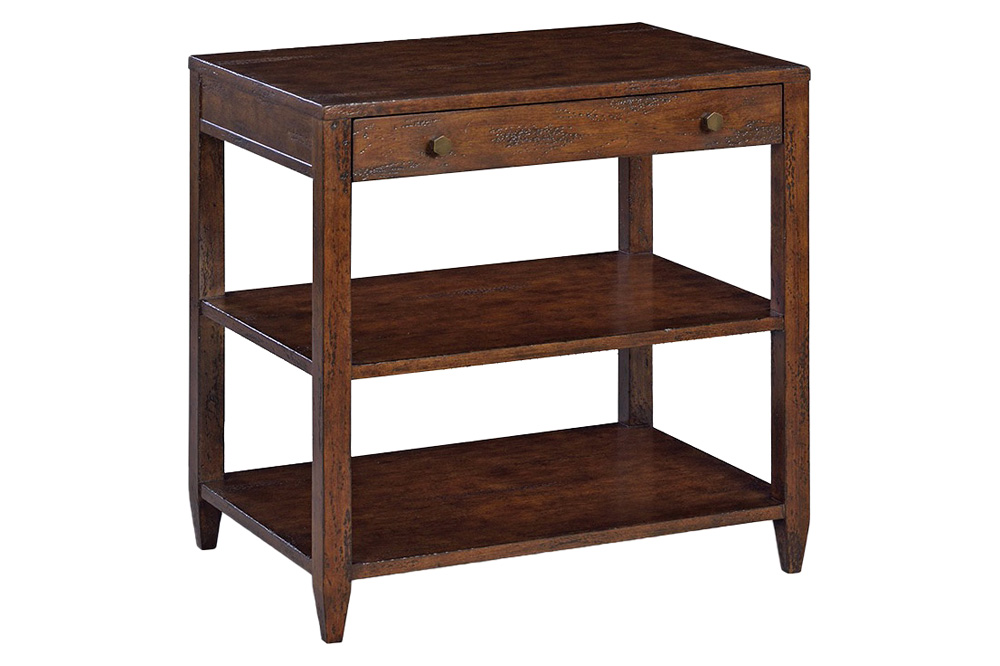 Oliver Wallace Wide Side Table - Country