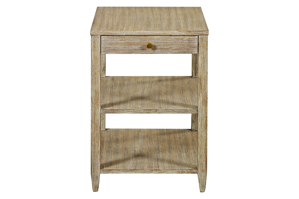 Oliver Wallace Narrow Side Table - Weatdered