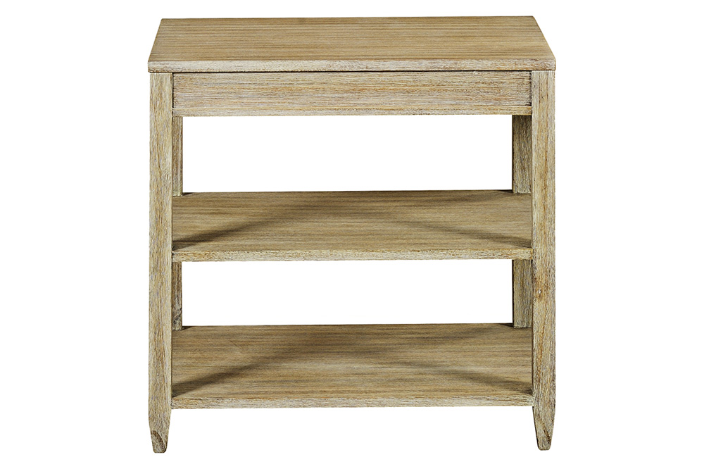 Oliver Wallace Narrow Side Table - Weatdered