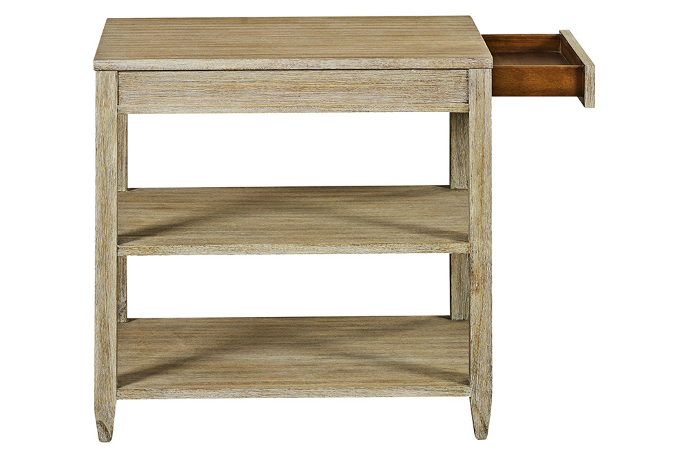 Oliver Wallace Narrow Side Table - Weatdered