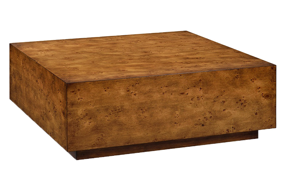 Oliver Arvada Coffee Table - Rustic/Mappa Burl Veneer