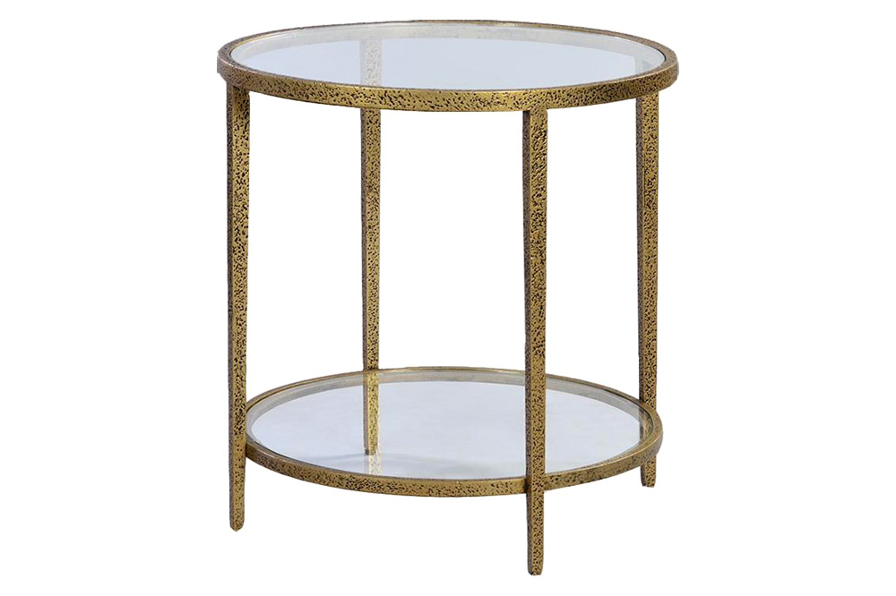 Oliver Worth Round Table - Gold