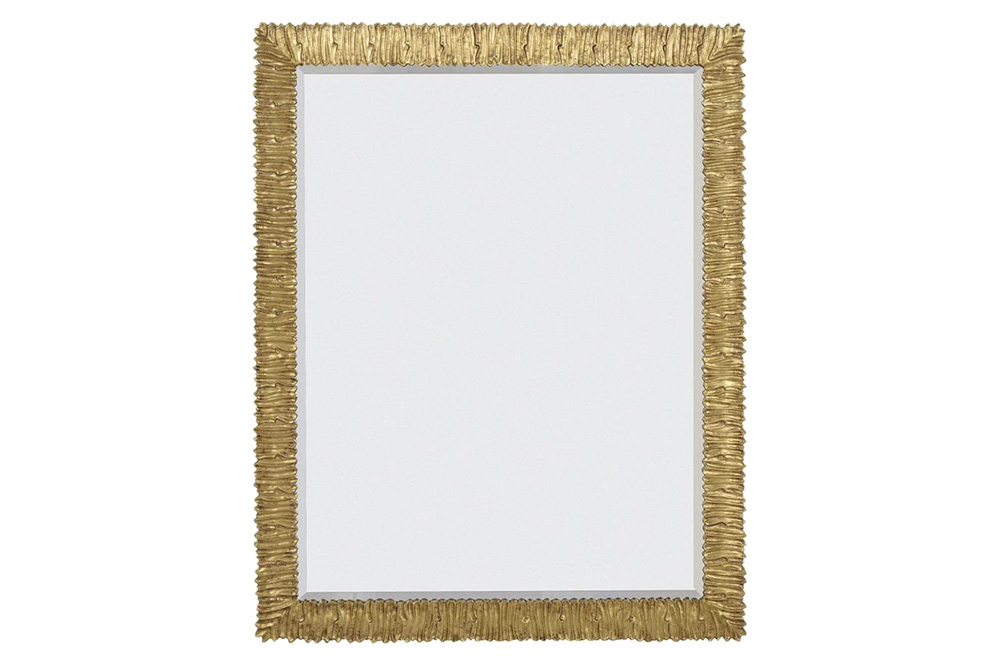 Oliver Oceanside Mirror - Gold/Clear