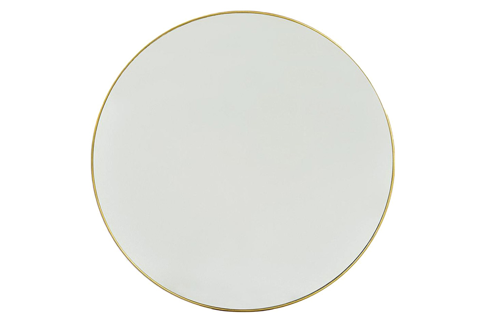 Oliver Concord Mirror - Gold/Clear