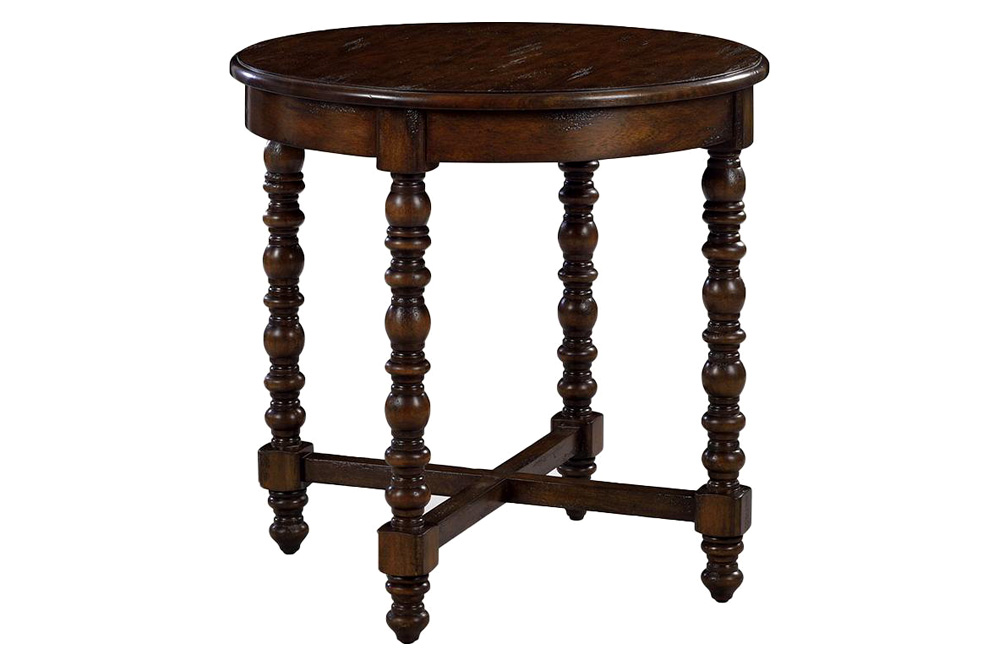 Oliver Mesa Round Side Table - Country