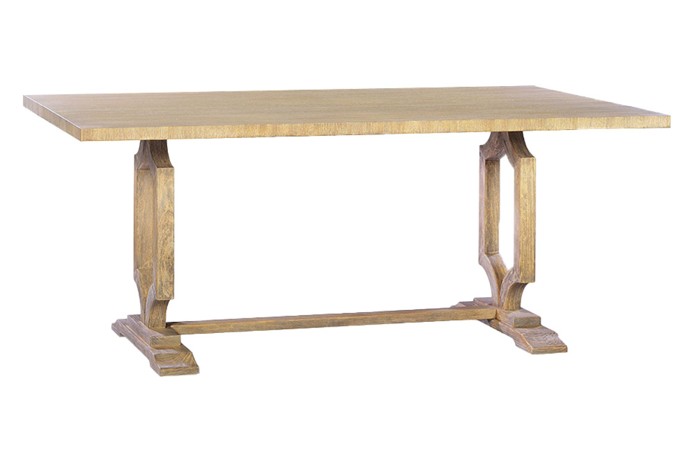 Oliver Portia Rectangular Dining Table - Rabbit