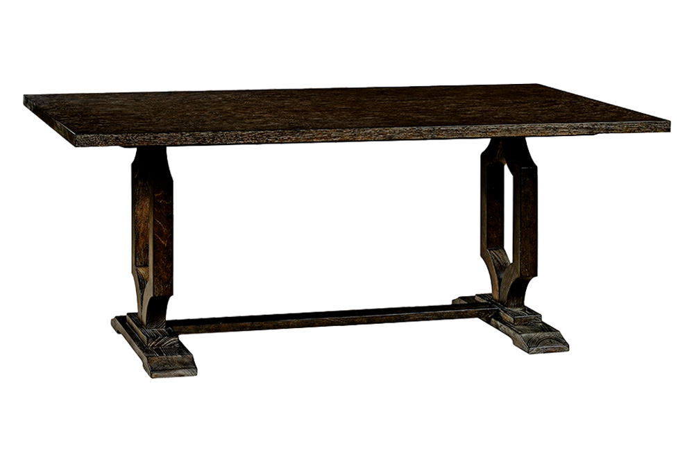 Oliver Portia Rectangular Dining Table - Midnight