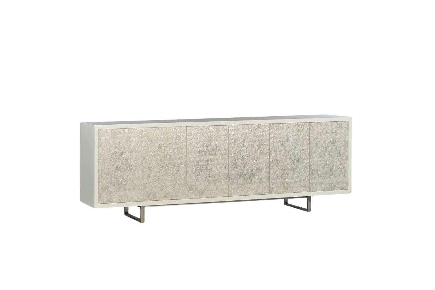 Oliver Capiz Large Sideboard - Ghost