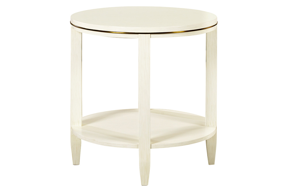 Oliver Antioch Round Side Table - Drift