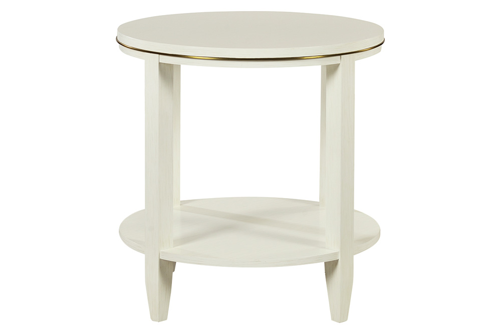 Oliver Antioch Round Side Table - Drift