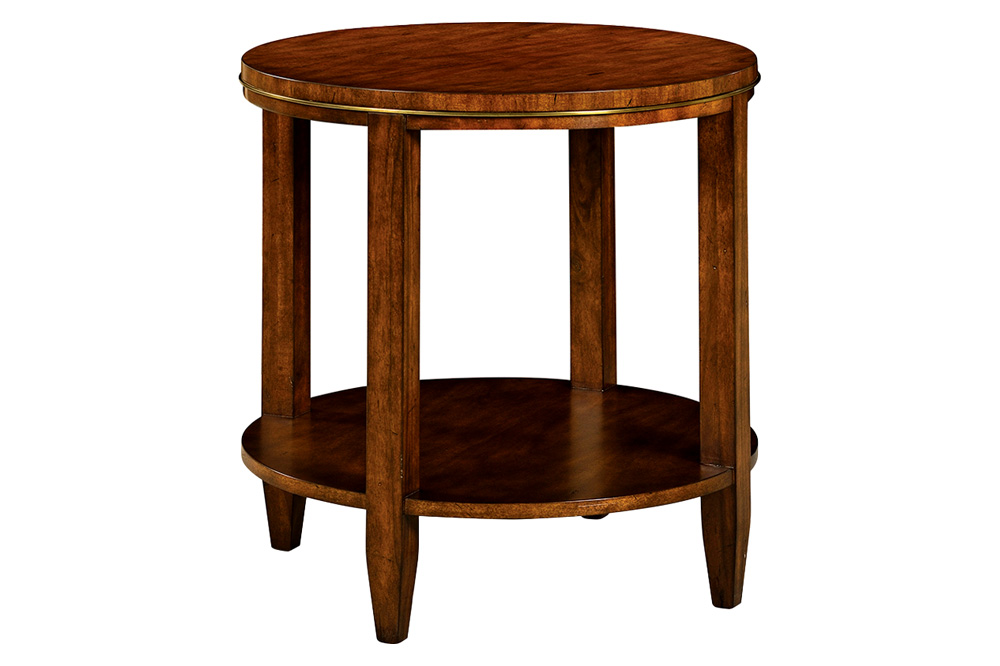 Oliver Antioch Round Side Table - Country