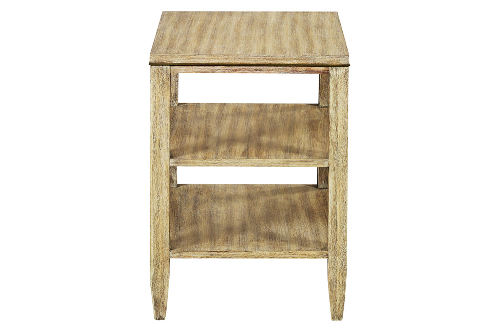 Oliver Canby Rectangular Side Table - Weatdered