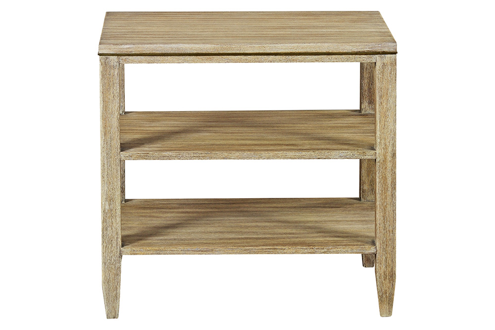 Oliver Canby Rectangular Side Table - Weatdered