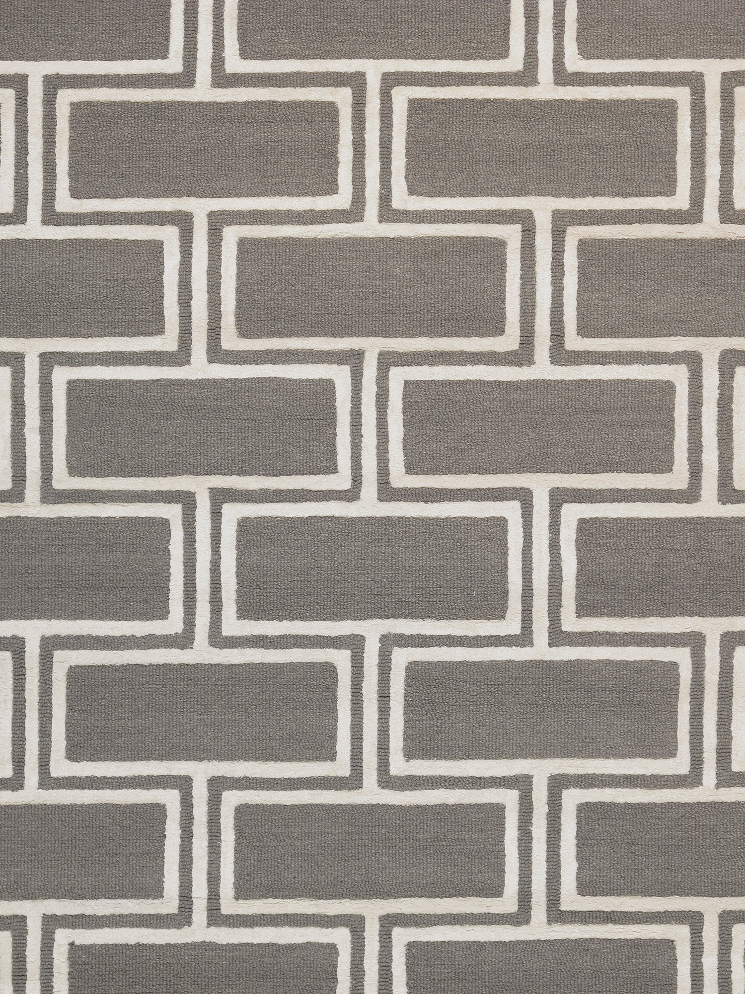 Pasargad - Edgy Collection Hand-Tufted Bamboo Silk and Wool Gray Area Rug 60'' x 96'' (PVNY-26 5X8)